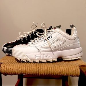 Two-Toned Fila Sneakers